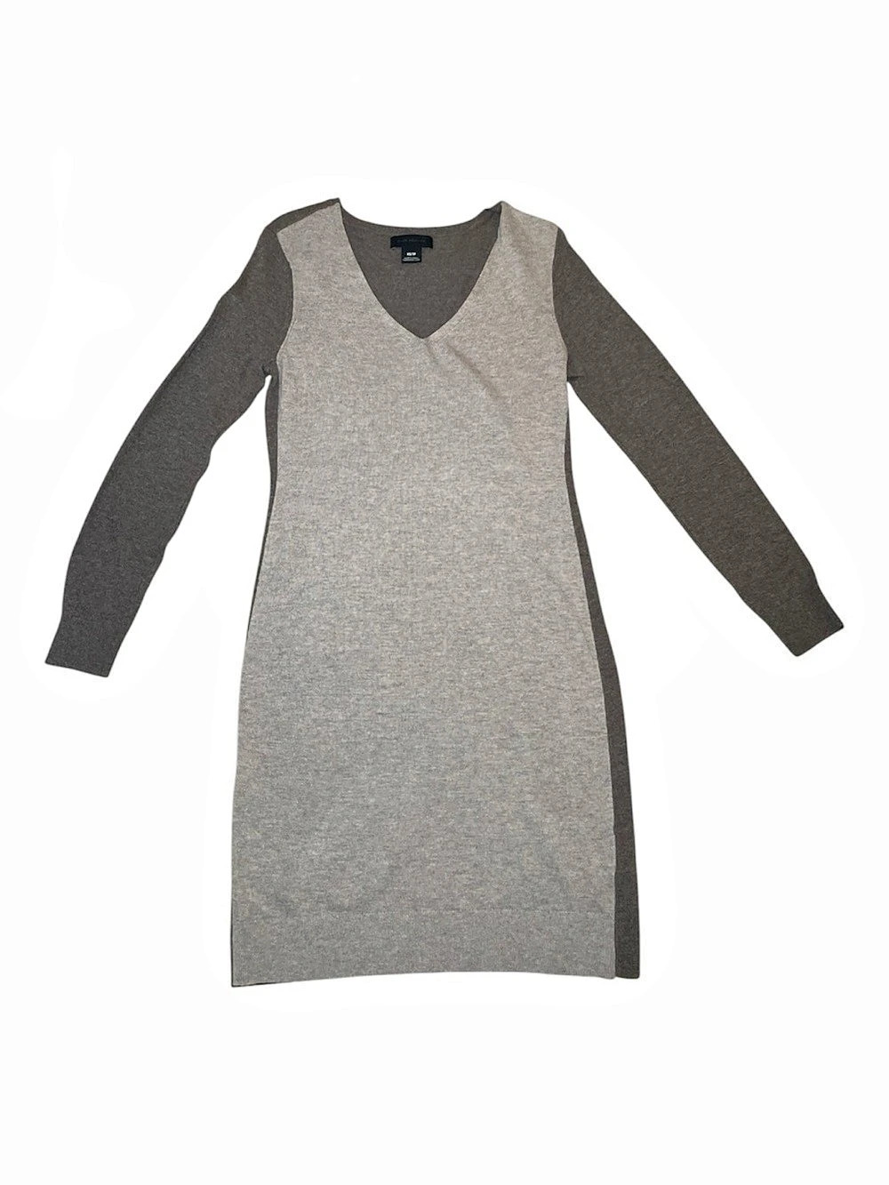 Club Monaco Gray Long Sleeve Mini Dress Size XS